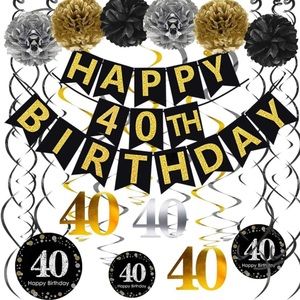 40th Birthday Decor